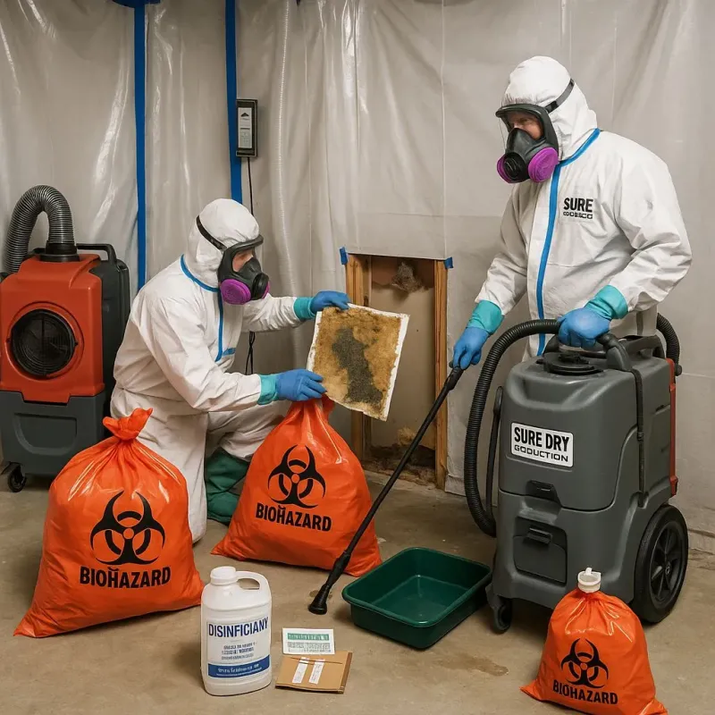 Contaminated Water Handling Protocols process in Osceola, MO